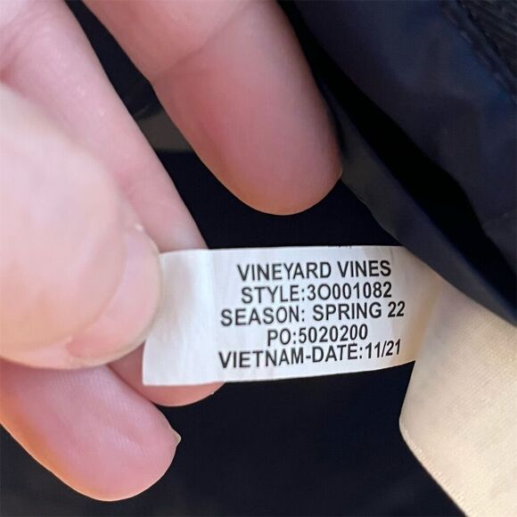 Vineyard Vines Boys XL Windbreaker Jacket Multicolor Hooded Lightweight - Picture 6 of 7